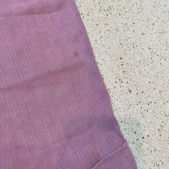 NWT American Eagle Super Hi-Rise Taper Utility Pants Womens Size 16 Pink Belted - Picture 16 of 16